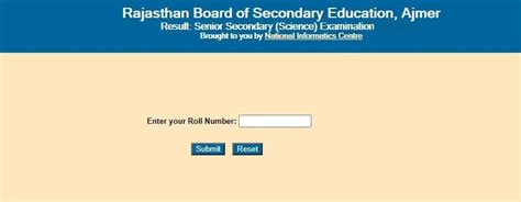 rajresults.nic.in 2022 12th Science Result लिंक जारी Name Wise.